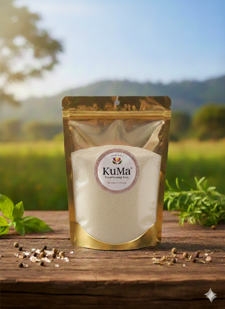 KuMa Navratri Fasting Kit – Fasting Atta 1 kg + Rock Salt 2 kg